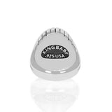 King Baby - Small Ribbed Shank Low Profile Ring