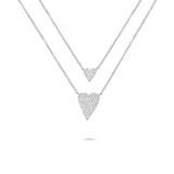 Double Layer Heart Necklace