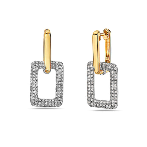 Two Tone Earrings