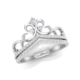 Diamond Tiara Ring