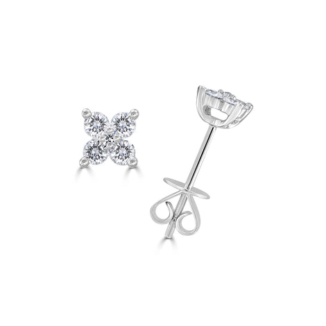 Diamond Stud Earrings