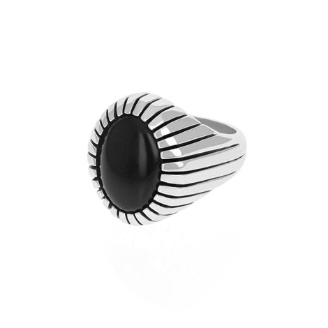 King Baby - Small Ribbed Shank Low Profile Ring