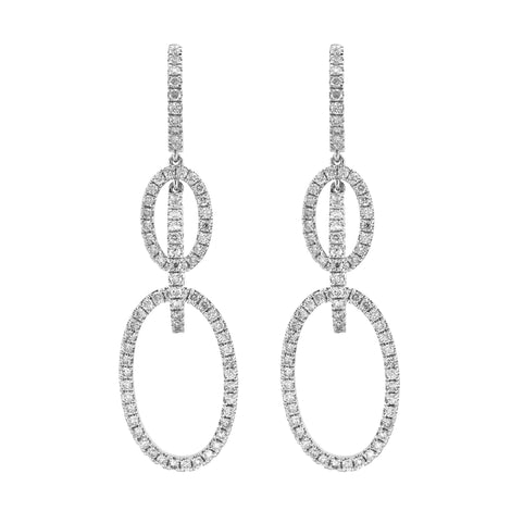 Diamond Dangle Earring