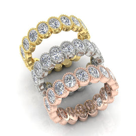 Oval Eternity Band