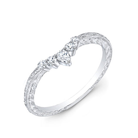 Curved Diamond Band