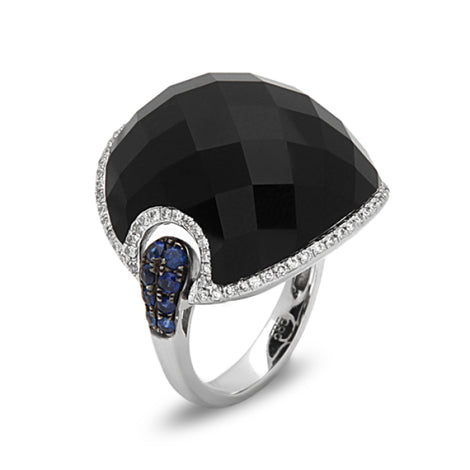 Black Dome Cocktail Ring