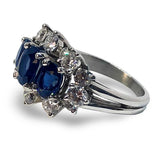Kirk Wayne Sapphire and Diamond Ring