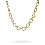 Kurtulan Gold O-Ring Chain Link Necklace