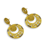 Kurtulan Circle Earrings