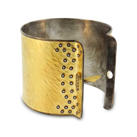 Kurtulan Gold Cuff with Diamonds