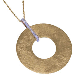 Circle Gold Necklace