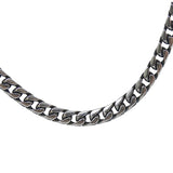 Oxidized Sterling Silver Chain