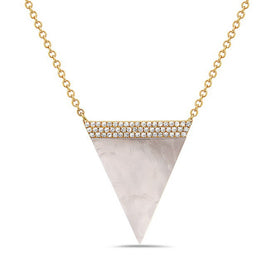 Elegant Triangle Pendant Necklace