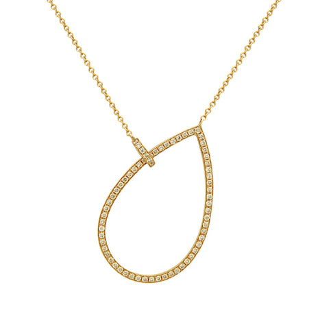 Bassali Yellow Gold and Diamond Necklace