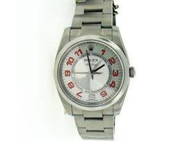 Mens Stainless Steel Rolex Air King