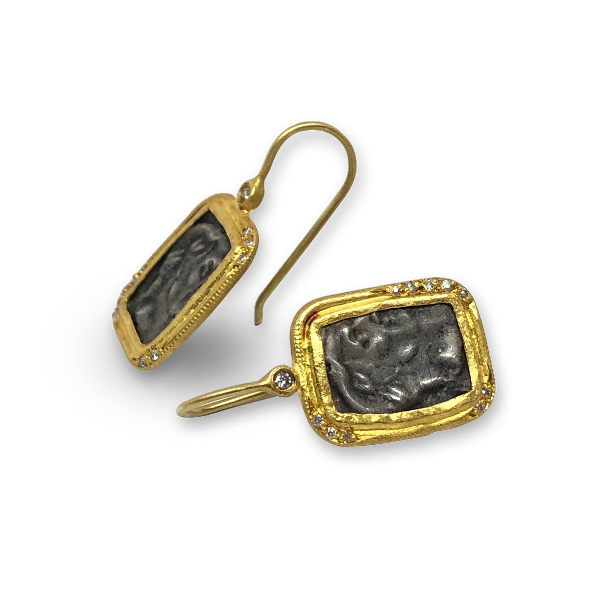Kurtulan Roman Face Earrings - Image 2
