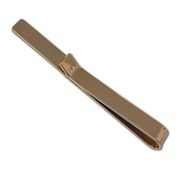 Cartier Gold Textured Tie Bar - Image 2